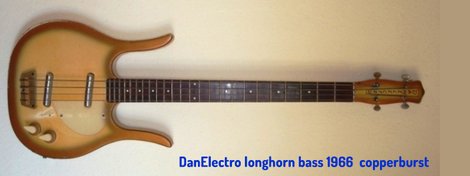 Dan electro longhorn bass 1966 copperburst
